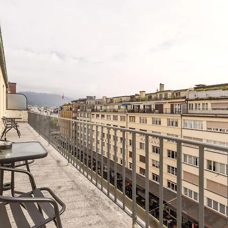 דירה Cityview Balcony - In The Heart Of *